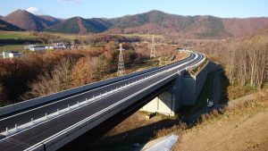 丸瀬布遠軽道路1工区金山地区②