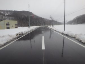 幌内湯内線　完成