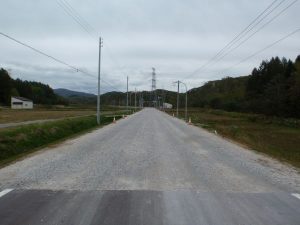 幌内湯内線　着工前