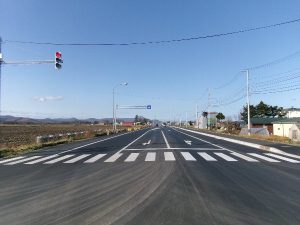 一般国道238号　湧別町　川西舗装工事　完成2