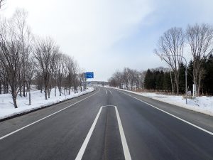 4.30一般国道238号　紋別市　八十士北舗装補修工事　完成2
