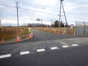2.14一般国道238号　湧別町　川西舗装補修工事　完成