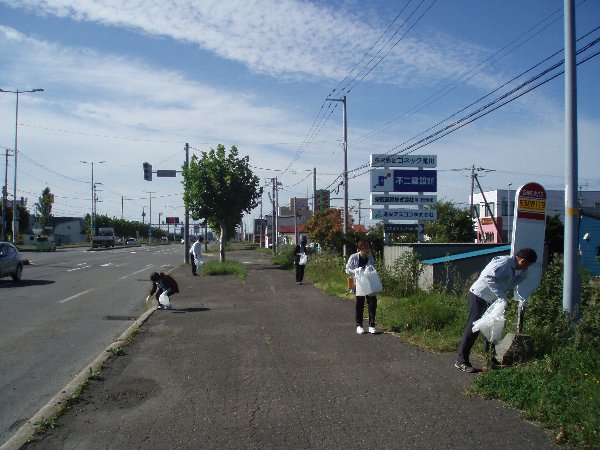 滝川市アダプトプログラムの参加実施を行いました